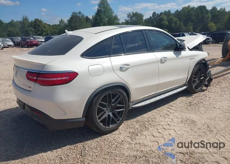 2019 Mercedes-Benz Amg Gle 63 Coupe S 4Matic z USA, uszkodzony, nr VIN 4JGED7FB8KA155027